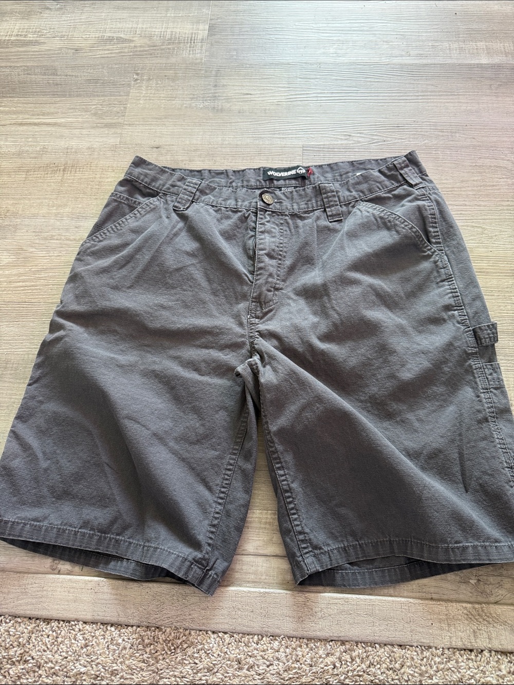 Wolverine Men's Dark Gray Cargo Shorts